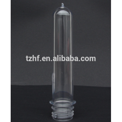 28mm PCO 1810 38g plastic transparent PET preform for 1500ml water bottle